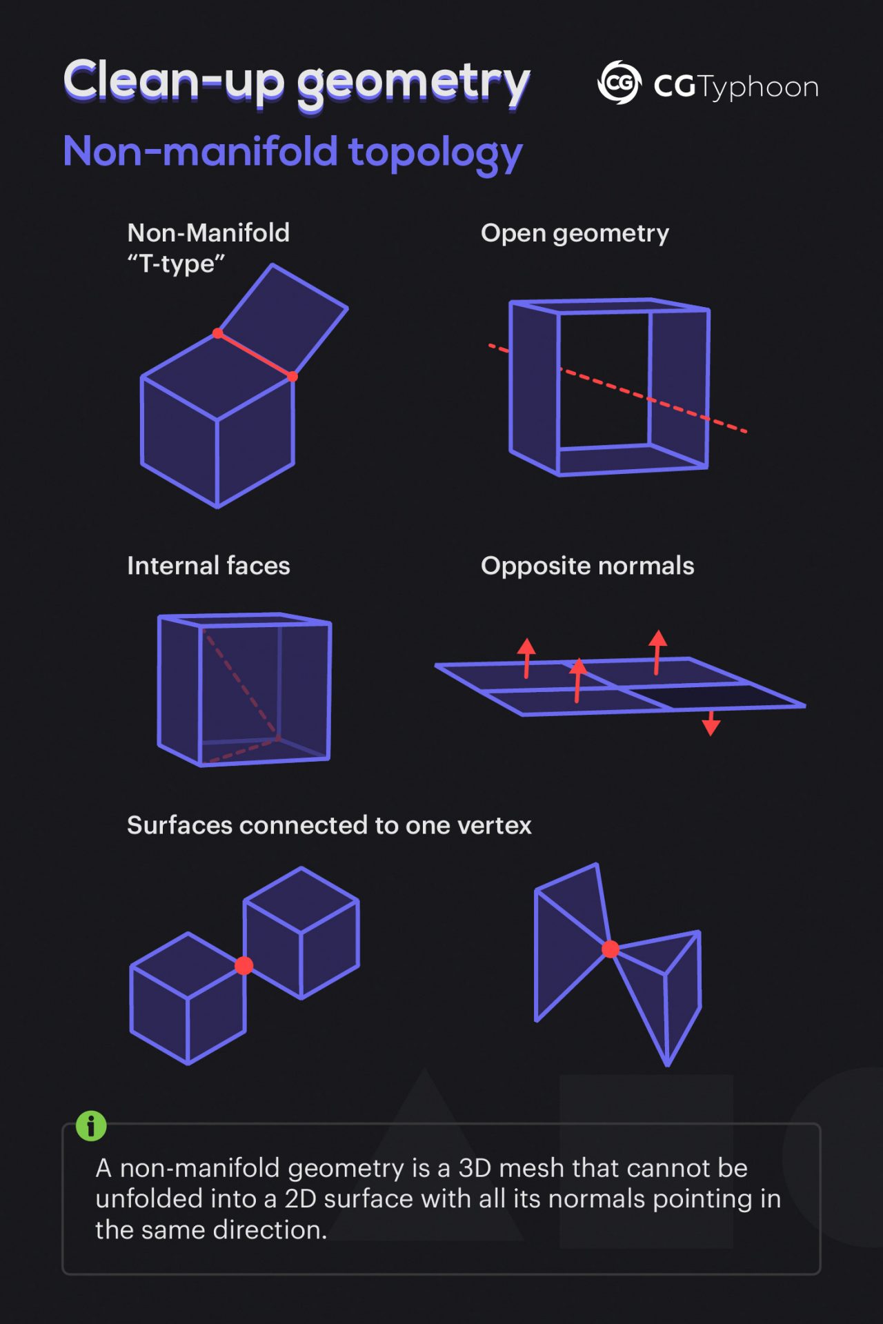 Types of nonmanifold geometry CGTyphoon