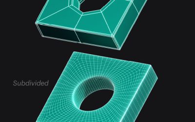 How to create an octagon hole in the 3d mesh